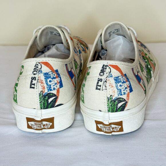 Vans Authentic Eco Theory Sneaker Women's 9.5 | Multicolor Graphic Design | EUC - Picture 6 of 9